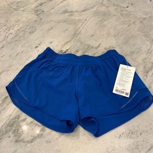 Nwt Lululemon Hotty hot symphony blue size 10